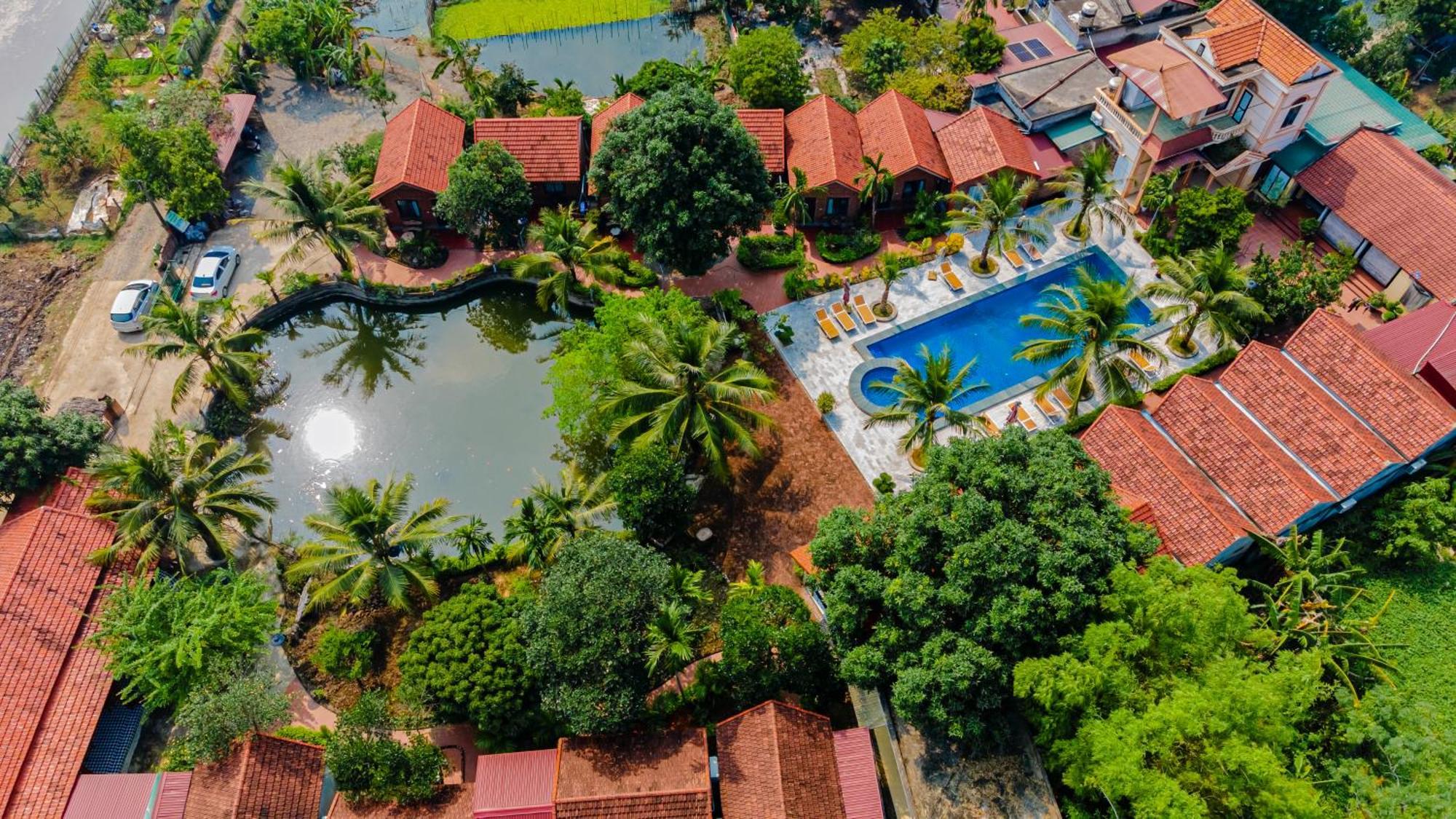 Tam Coc Green Garden Bungalow Ninh Bình Ngoại thất bức ảnh