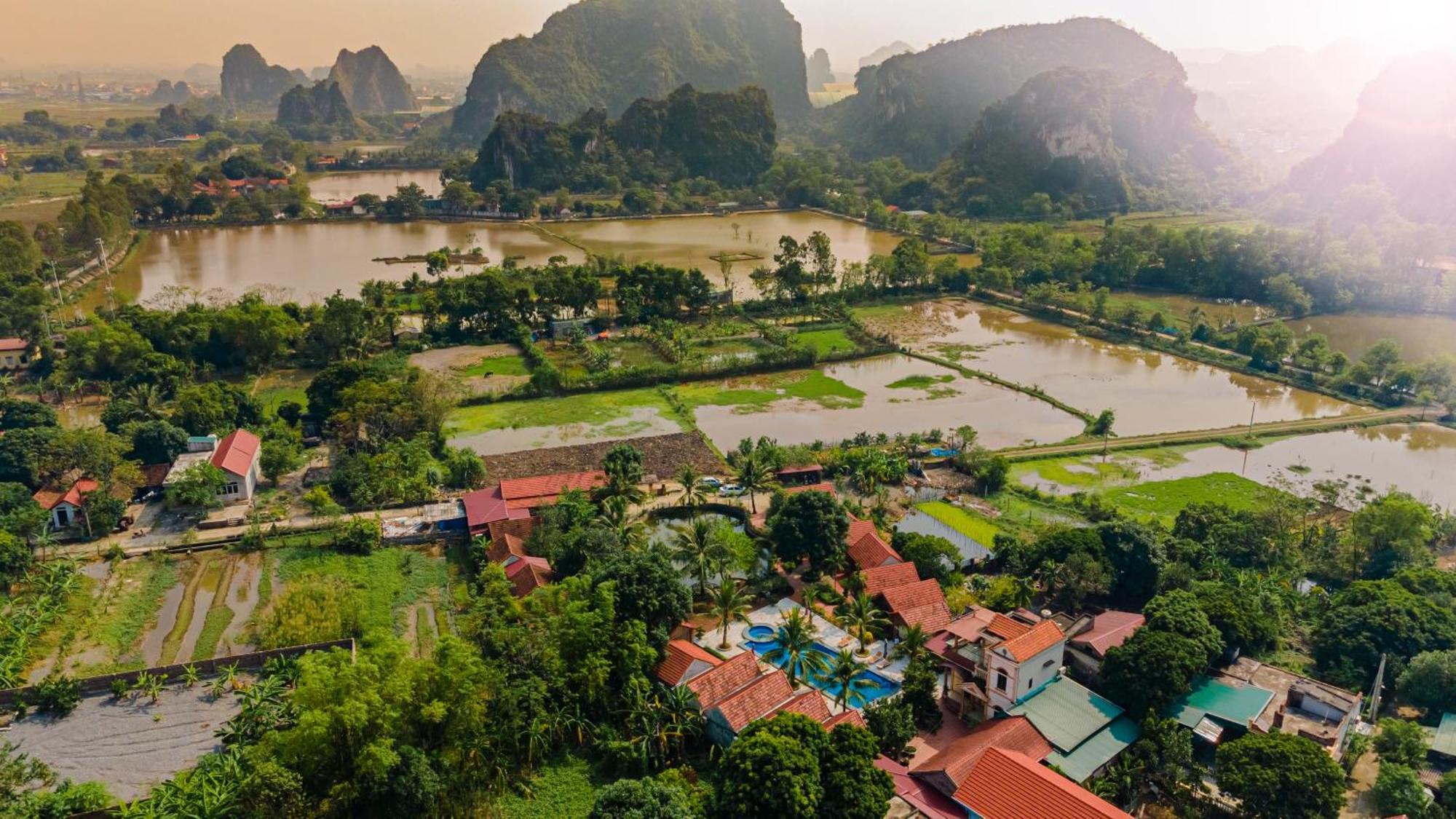 Tam Coc Green Garden Bungalow Ninh Bình Ngoại thất bức ảnh